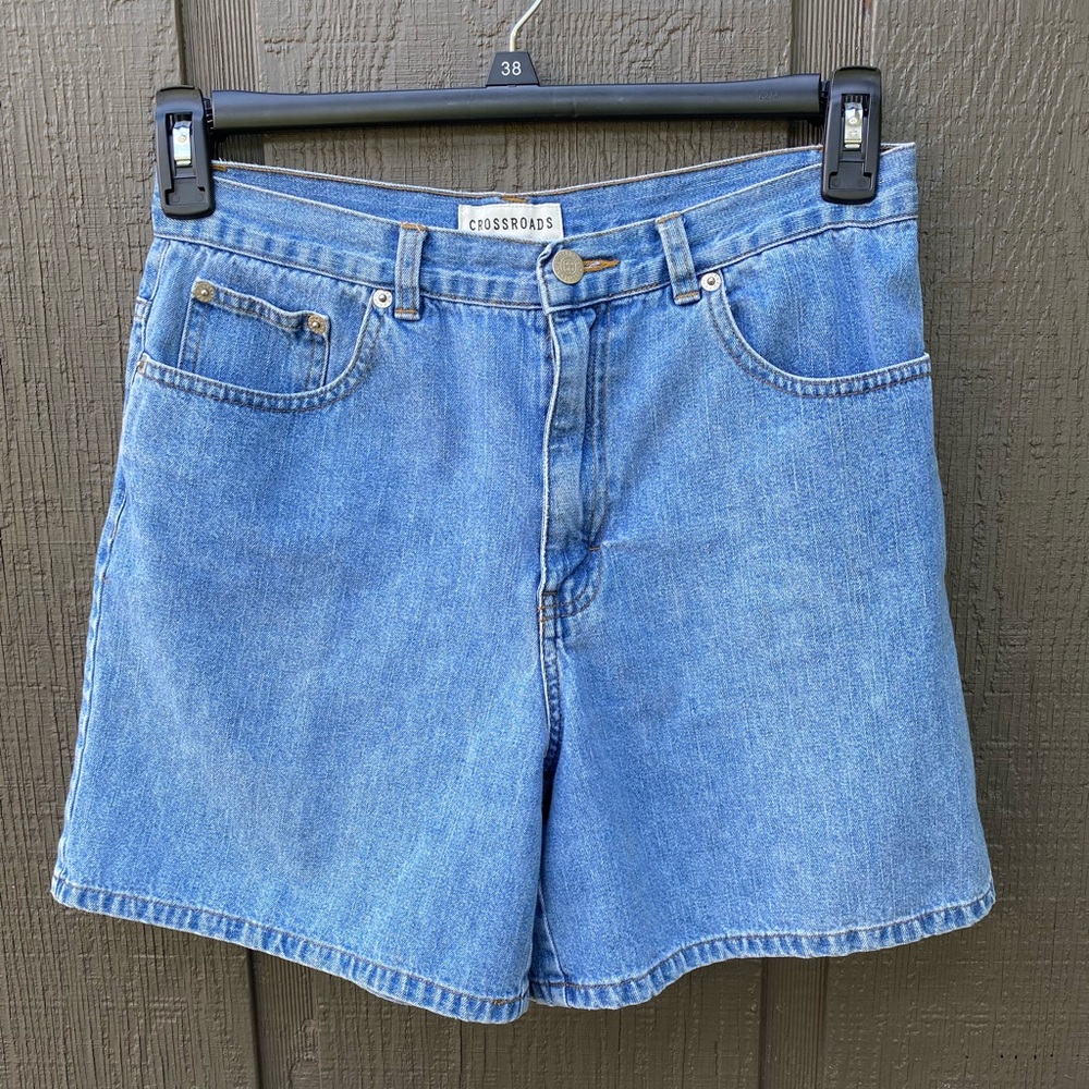 Vintage High Waist Denim Shorts Size 10